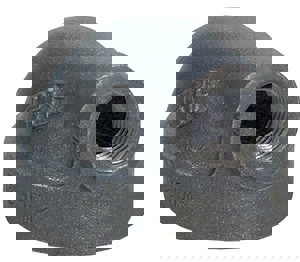 1-1/4X3/4 BLK CI 125# 90 ELL